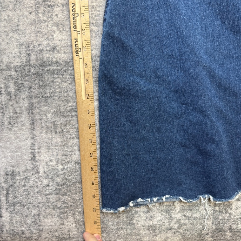 Free People Just Float On Fare Jeans Women 28 Bell Bottom Stretch Festival Retro - Picture 6 of 9